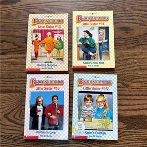 Babysitters little sister books 13-16